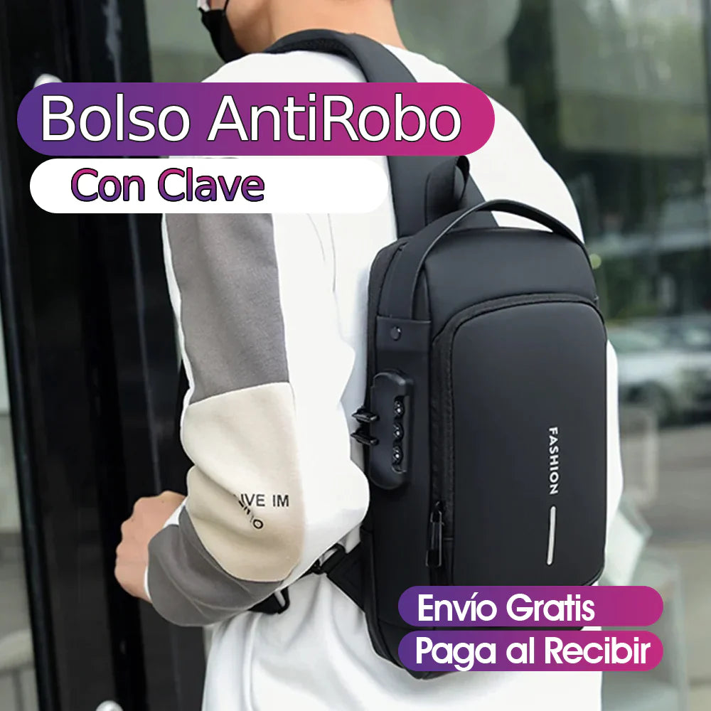 Bolso de seguridad con puerto USB